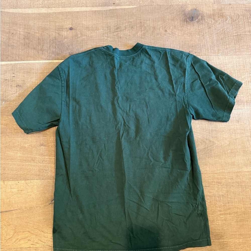 Inaka Power Dark Green Tee with White Logo - Picture 3 of 3